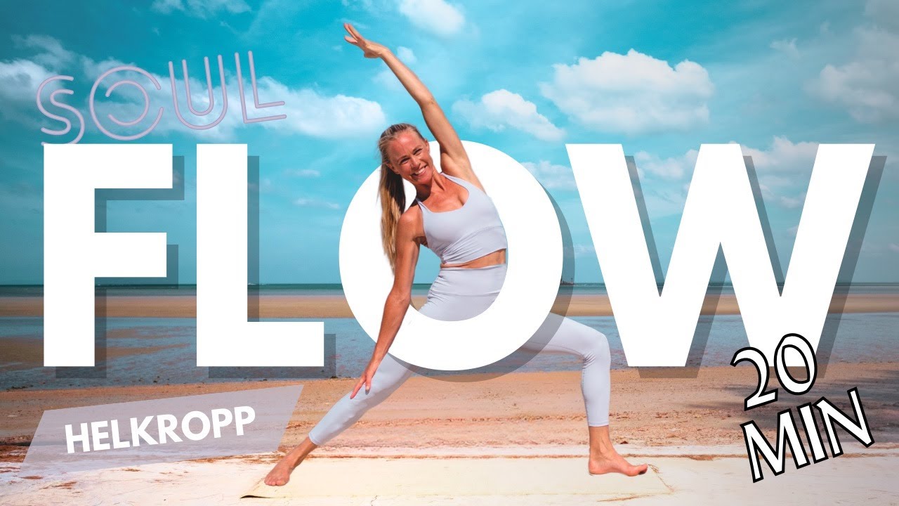 FLOW YOGA 20 MIN | HELKROPP | STYRKA, RÖRLIGHET, NÄRVARO | PERFEKTA YOGARUTINEN I DIN VARDAG