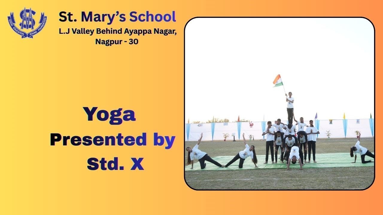 Yoga Presented by Std X (Sports Day 2025 -2026)