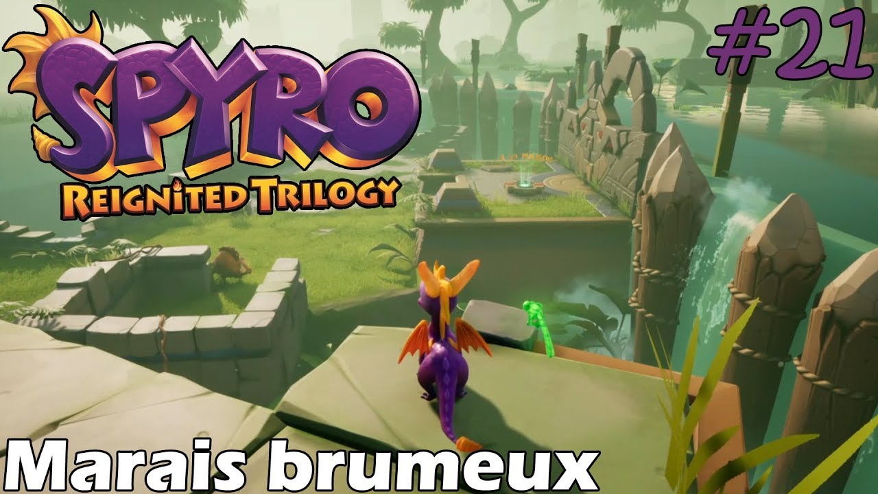 Spyro 1 - Reignited Trilogy - Marais brumeux 100%