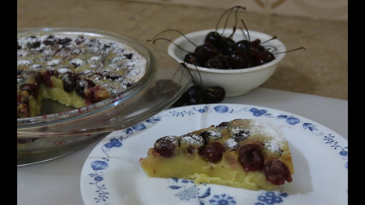 Cherry clafoutis (French dessert) by shs easy cooking | چیری کلیفوٹس |Dessert