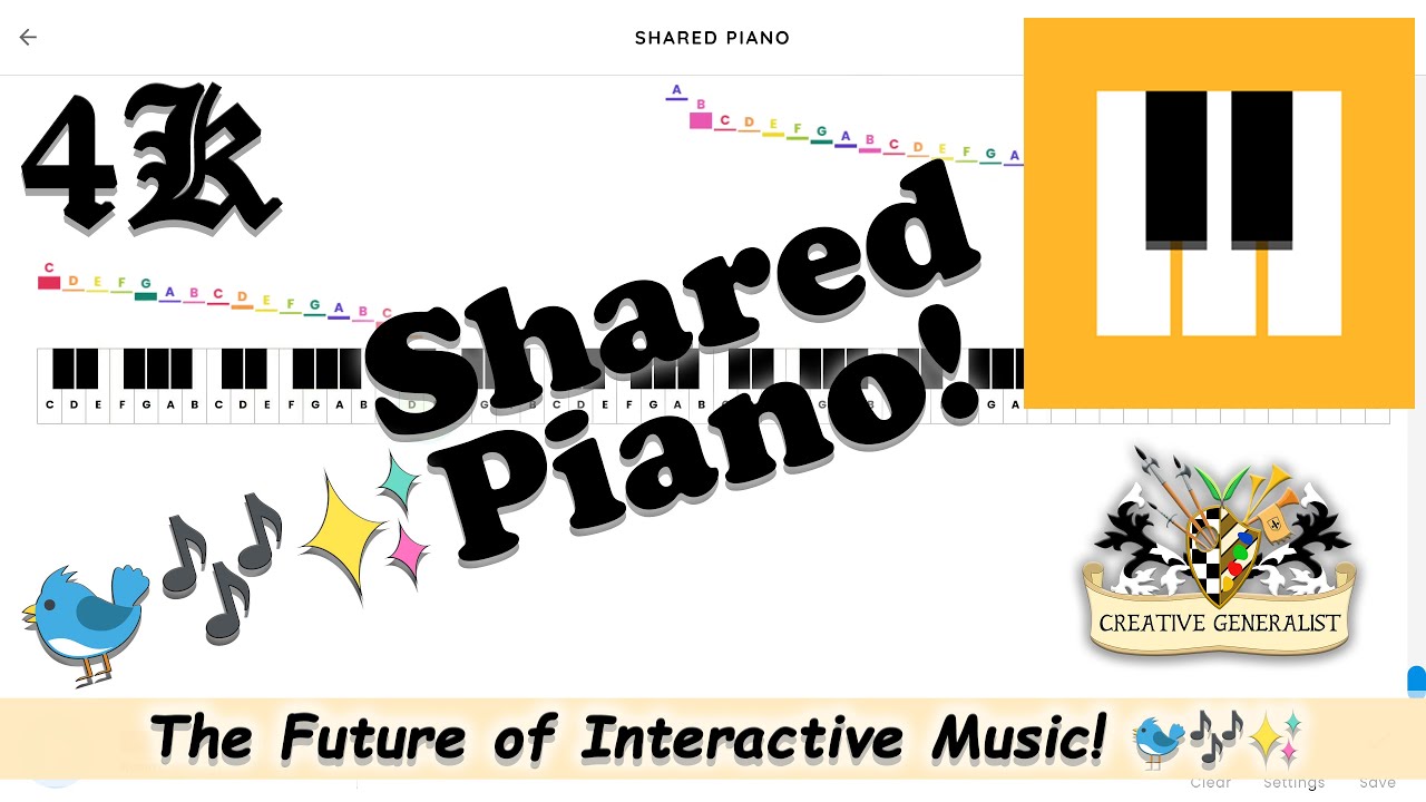 Учебное пособие по игре на фортепиано в Chrome Music Lab: создавайте музыку с друзьями онлайн (по...