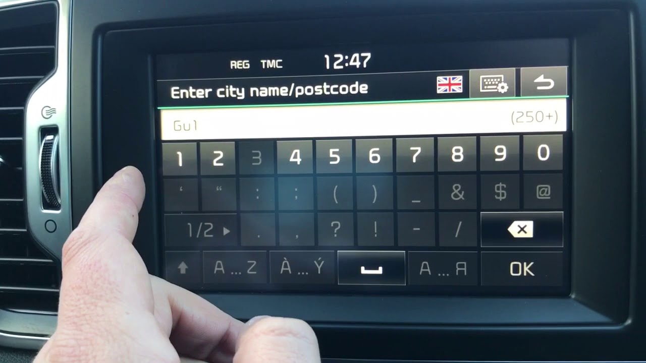 How it works...Kia Satellite Navigation