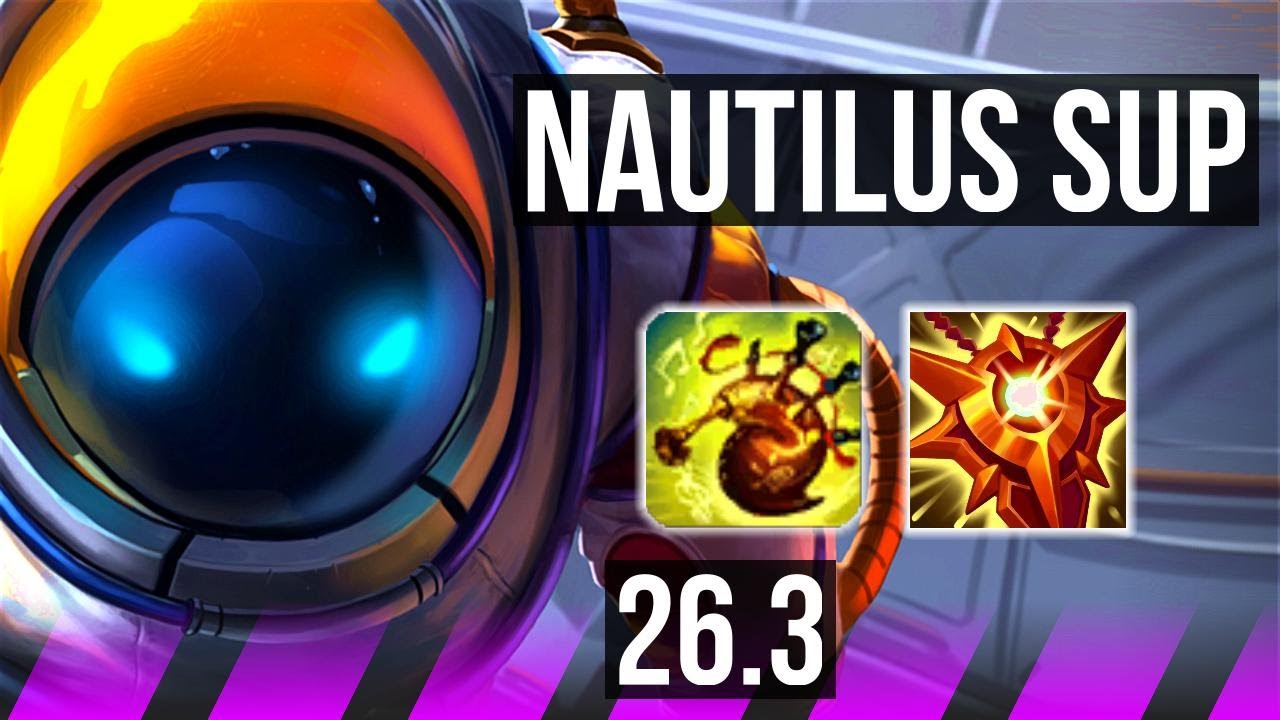 NAUTILUS & Lucian vs THRESH & Jinx (SUP) | KR Diamond | 26.3