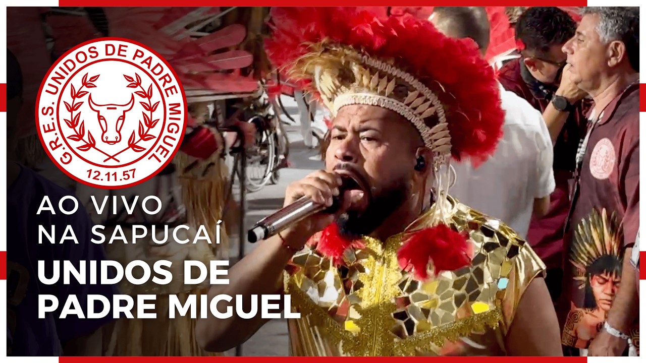 UNIDOS DE PADRE MIGUEL 2026 | DESFILE OFICIAL AO VIVO | LARGADA! 