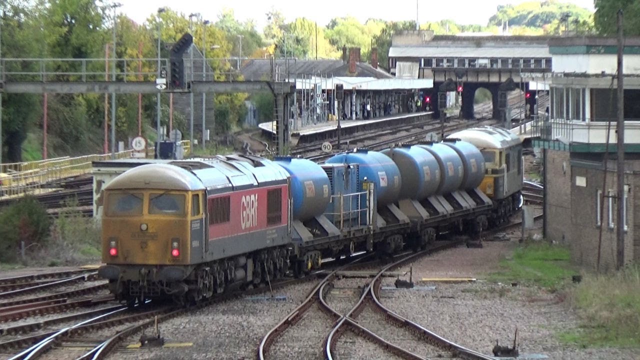 Tonbridge West Yard Pt1, Six Class 69's and an RHTT