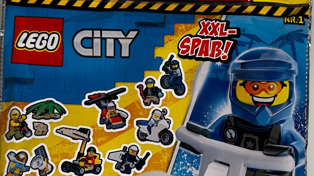 NEUE Lego City XXL Spaß 5 Wundertüte auspacken