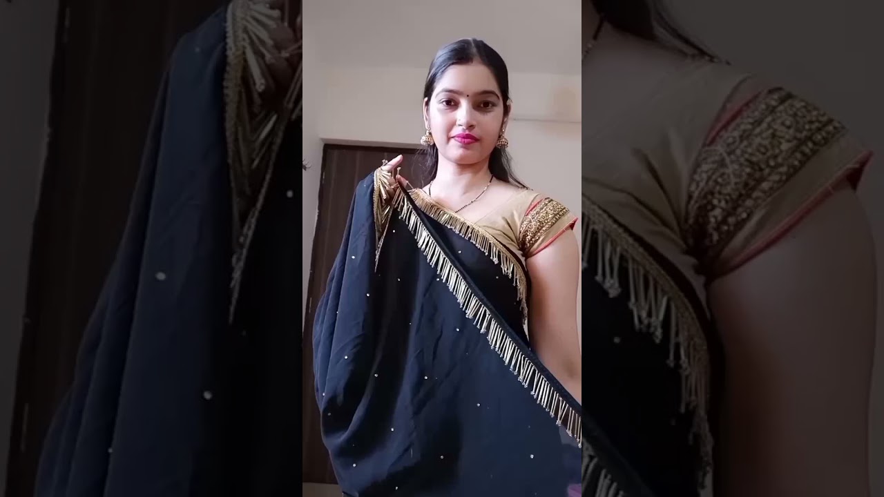 #meesho saree haul#black saree lover🖤🖤#upcoming video#meesho haul#ytshorts