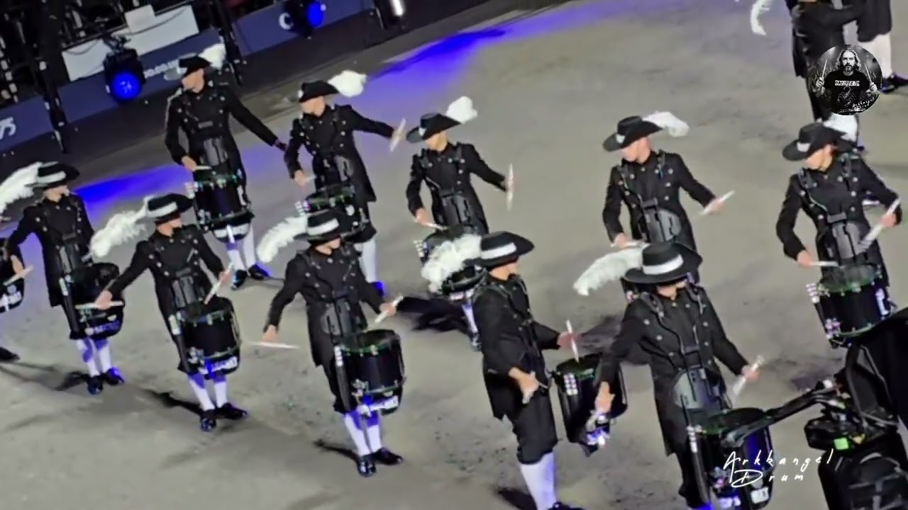 Incredible performance by Top Secret Drum Corps at Edinburgh Tattoo 2025 