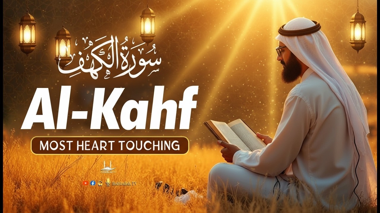 Surah Al-Kahf سورة الكهف 🌙 | Heart Soothing Quran For Jumuah Light, Peace | Noor-e-Furqan
