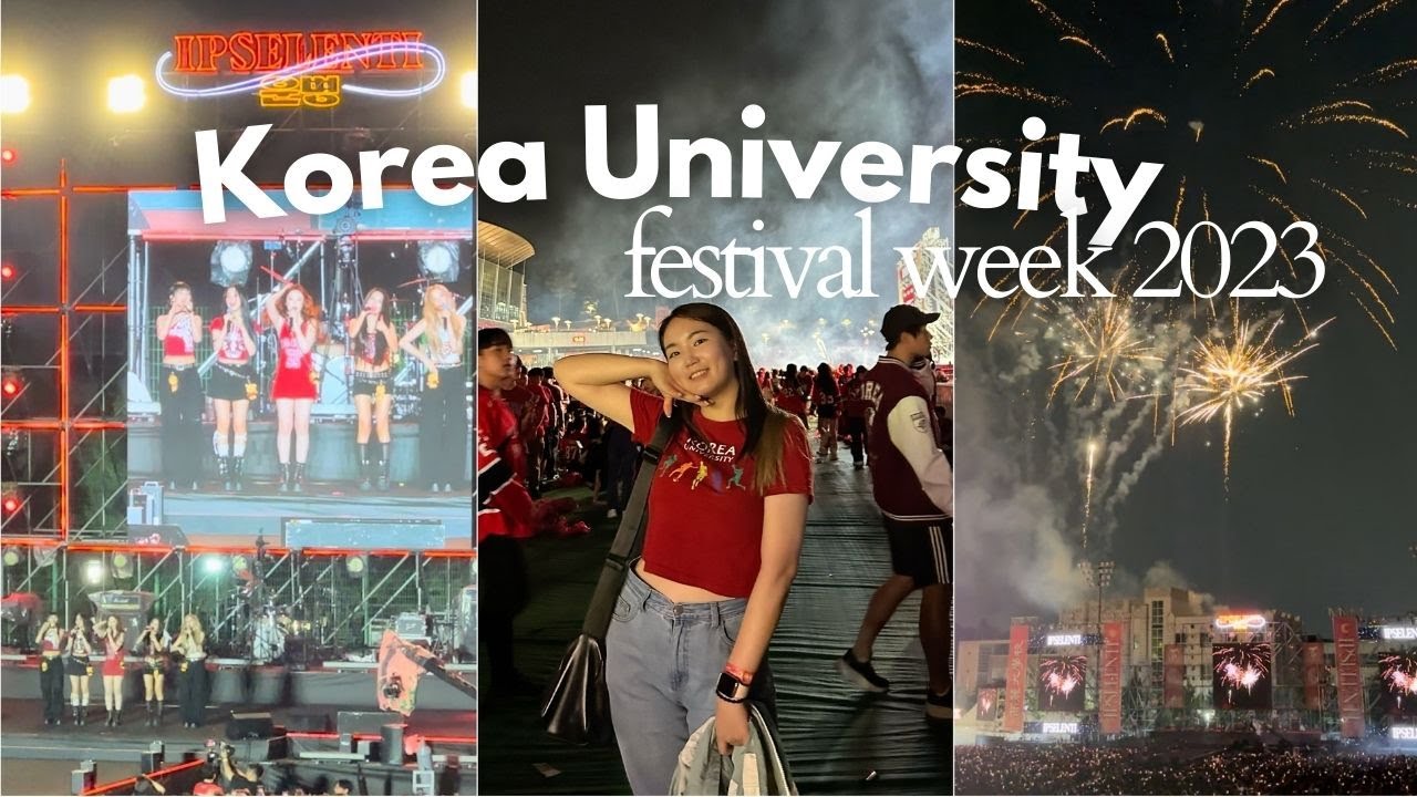 [ВЛОГ] ЛУЧШЕЕ СТУДЕНЧЕСТВО В KOREA UNIV / ФЕСТИВАЛЬ IPSELENTI 2023 (ITZY, Jay Park, Zico, Crush ..)