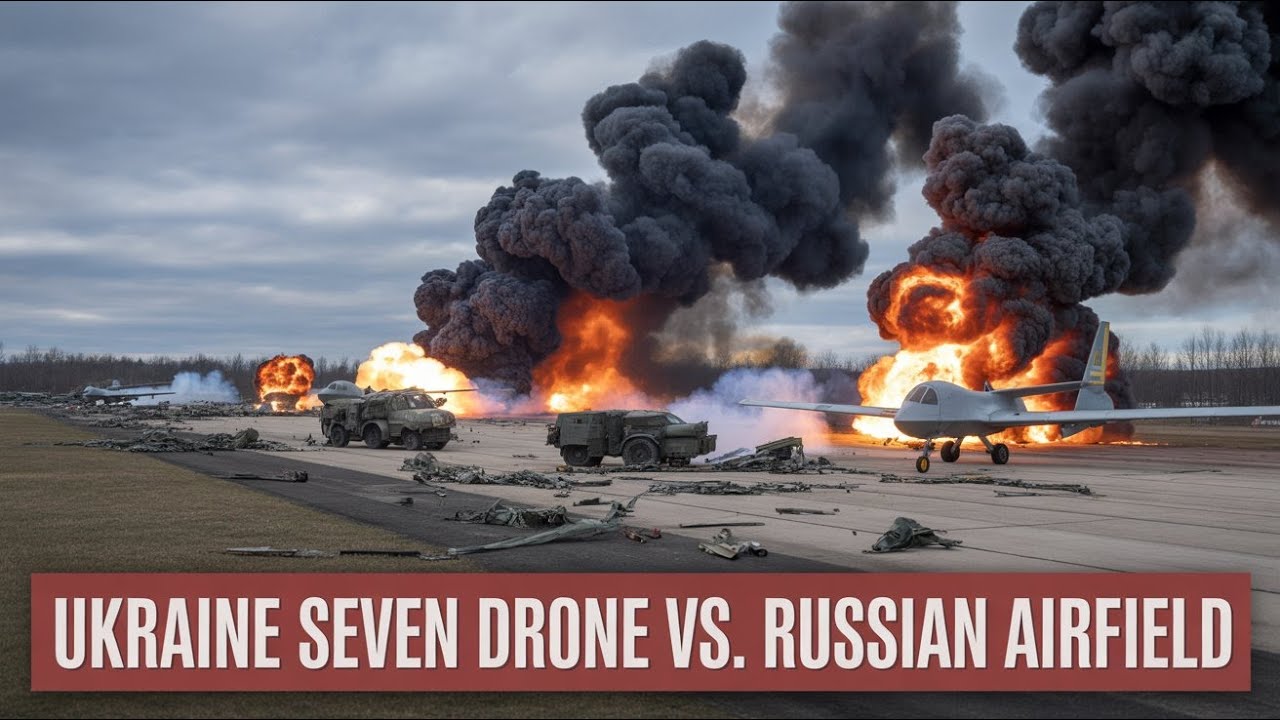 Ukraine Seven Drones, One Russian Airfield: How Algorithms Defeated Russian Air Defense