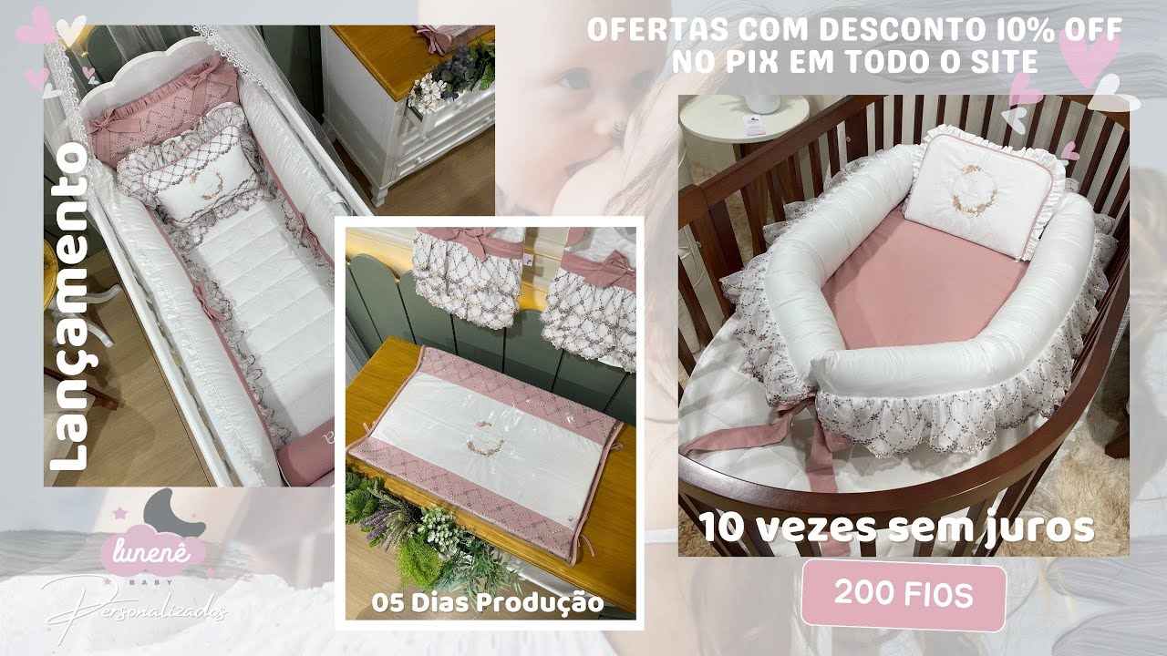 Lançamento Coleção Luma baby 200 fios
