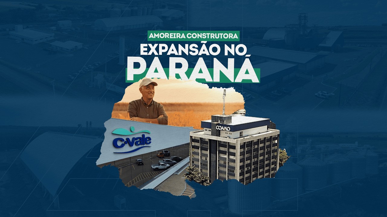 Amoreira Construtora expande sua atuação no Paraná e fortalece o agronegócio brasileiro