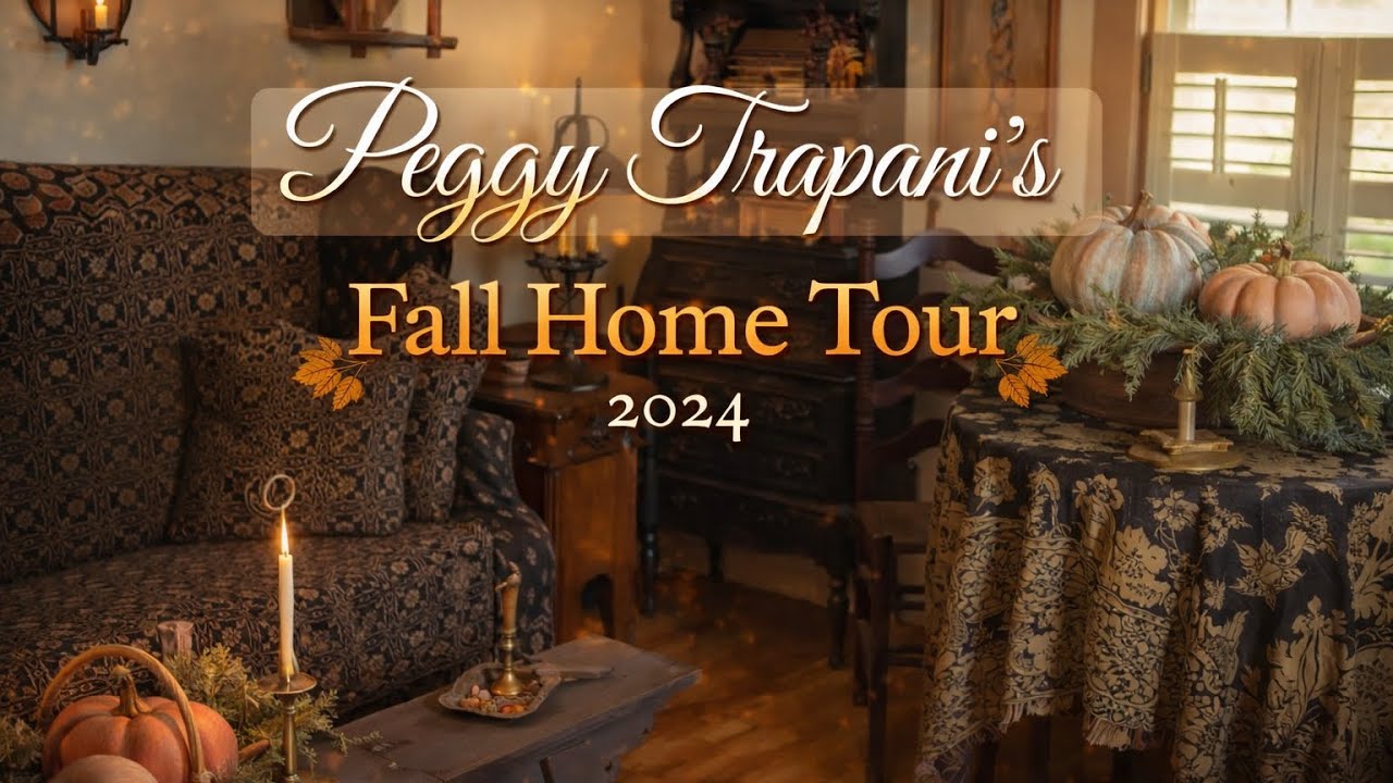 MUST WATCH!  Primitive Country HOME TOUR ~ Decorating With Antiques ~ Primitives ~ FALL TOURS Autumn