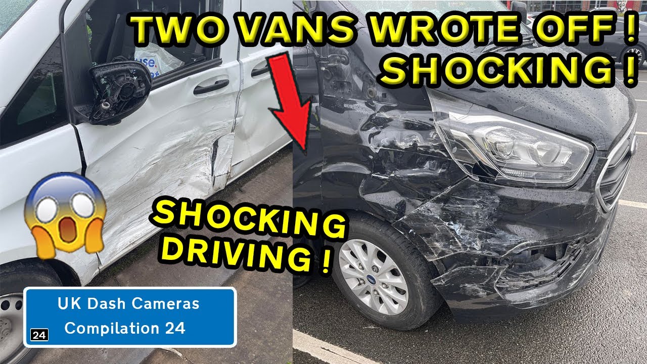 UK Dash Cameras - Compilation 24 - 2024 Bad Drivers, Crashes & Close Calls
