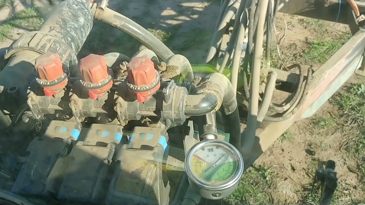 Spray cart section control using Agopengps