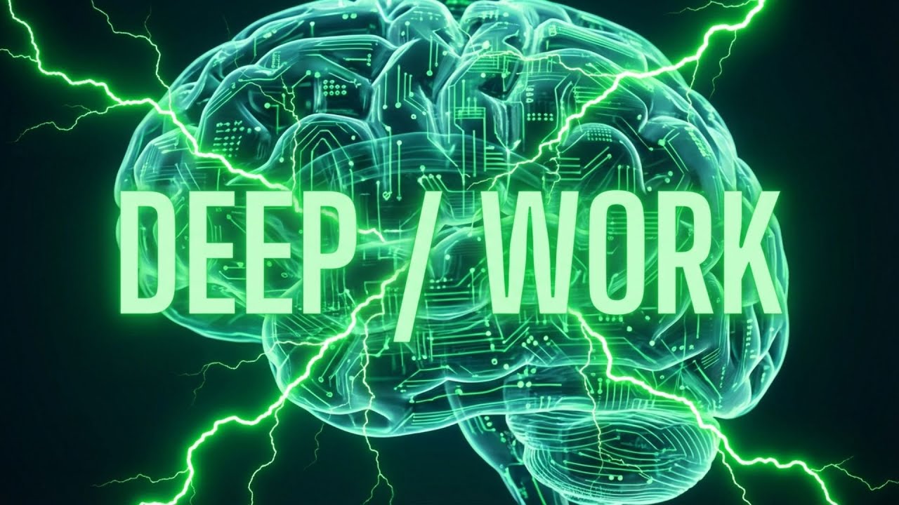 DEEP WORK OVERDRIVE: 1 Hour High-Tech Minimal Techno (Rolling Bass Protocol)