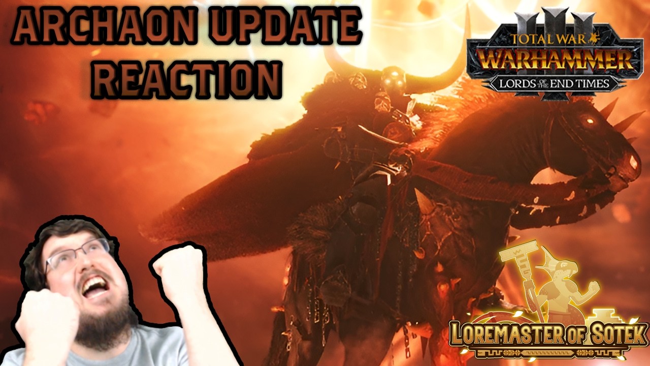 Archaon the Everchosen's Crowning Moment! Reacting to Lords of the End Times Reveals