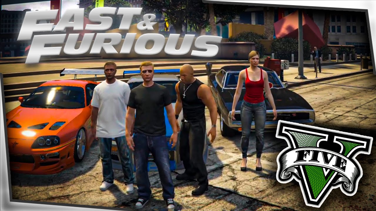!CARRERAS A LO RAPIDO Y FURIOSO EN GTA V CON VOLANTE!