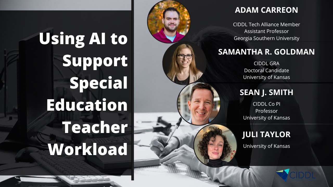 Using AI to Support Special Education Teacher Workload