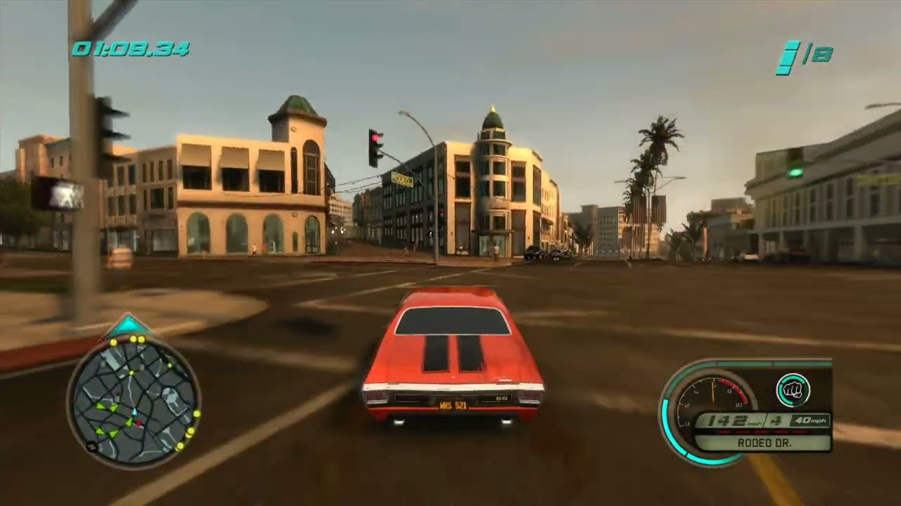 Midnight Club Los Angeles - Arcade Race - Hollywood Shuffle