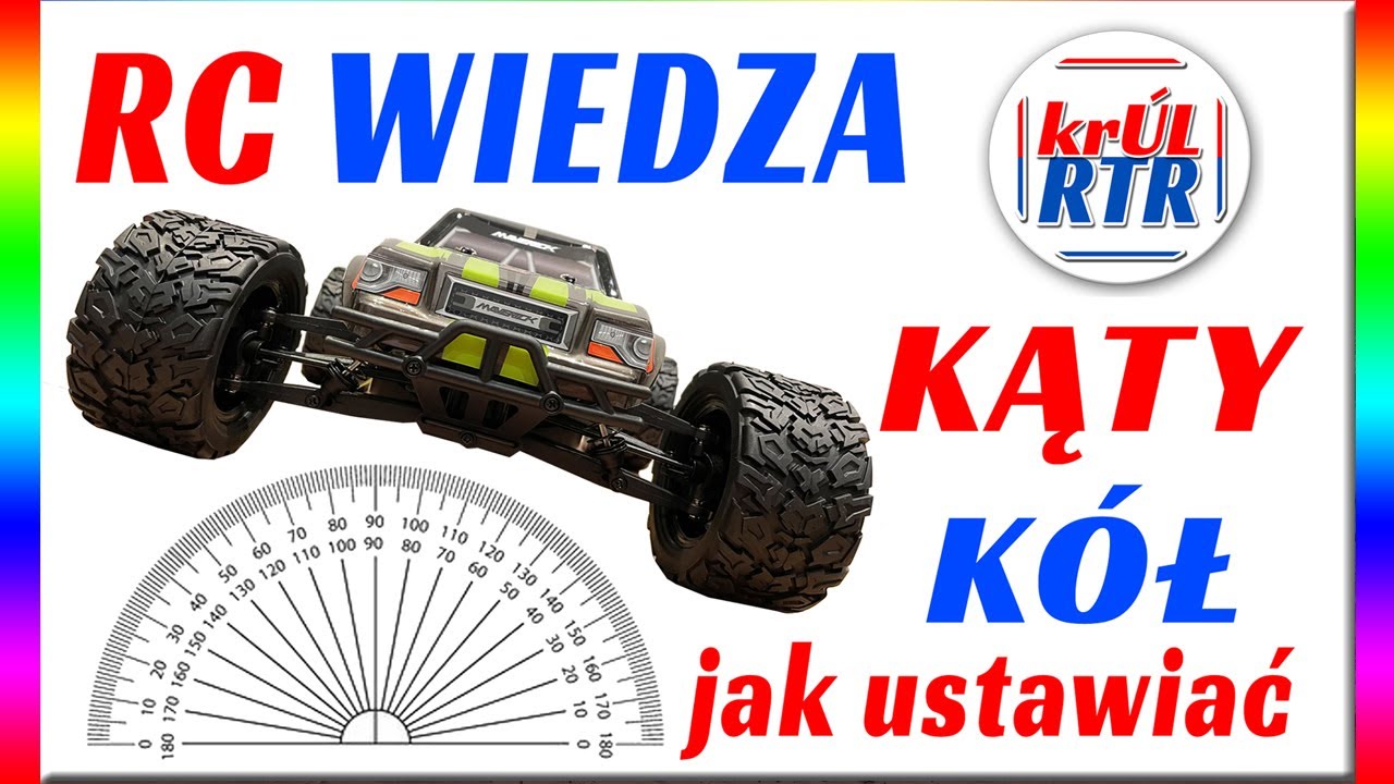 KĄTY I GEOMETRIA KÓŁ W SAMOCHODACH RC. Zbieżność, rozbieżność, pochylenie, jak ustawić i co dają?
