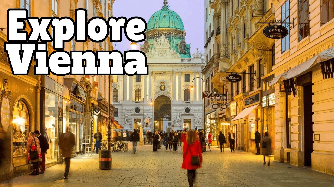 Explore Vienna at Night | Walk Through Austria’s Capital. A city with historical buildings