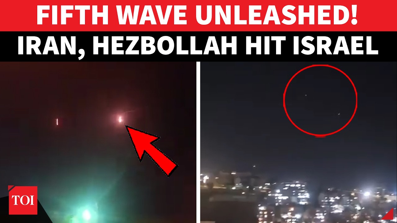 Iran przypuszcza piątą falę ataku rakietowego na Izrael; Hezbollah dołącza do ofensywy | &bdquo;Zamknię...