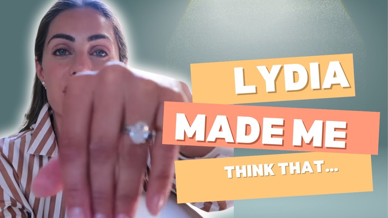 Lydia Elise Millen made me think that…