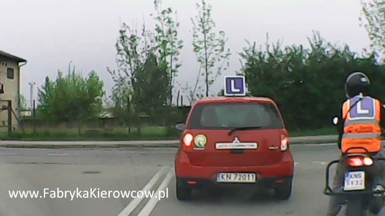 Nowa trasa egzaminacyjna kat. A, A2 - MORD Nowy Sącz- 720p HD - www.FabrykaKierowcow.pl