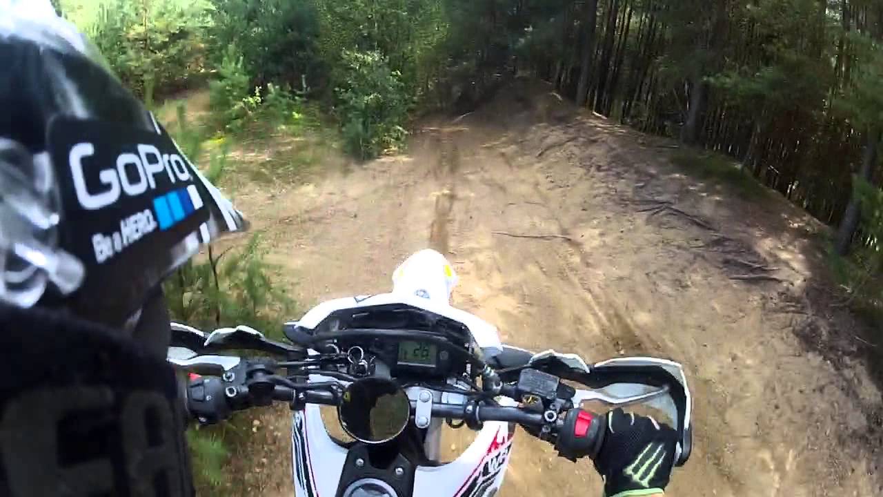 Yamaha WR 125 R Enduro Offroad Kiesgrube