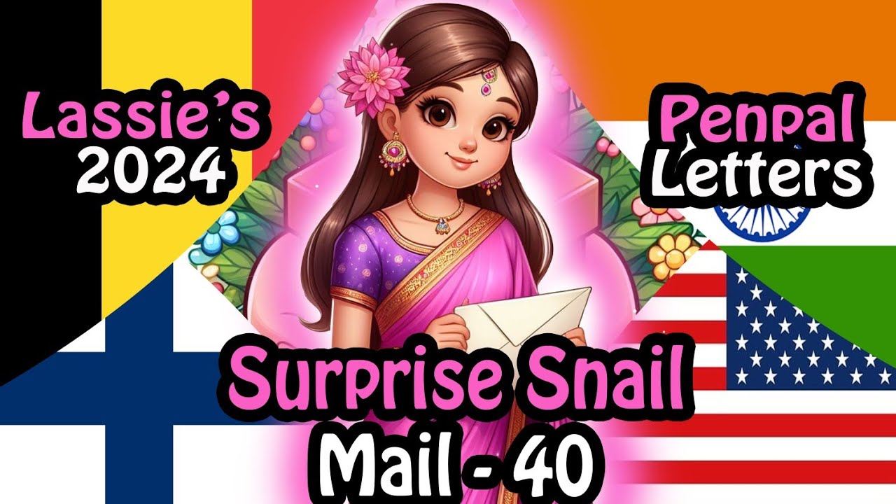 Penpal Love from Around the World! 🌎️ Unboxing Snail Mail Surprises from Ninna, Myriam, and Shelly!