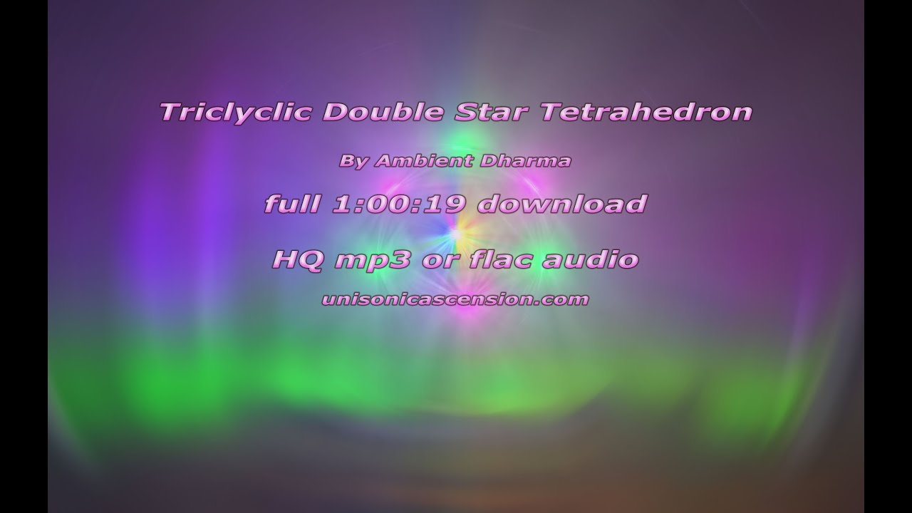 Triclyclic Double Star Tetrahedron: Theta binaural beats