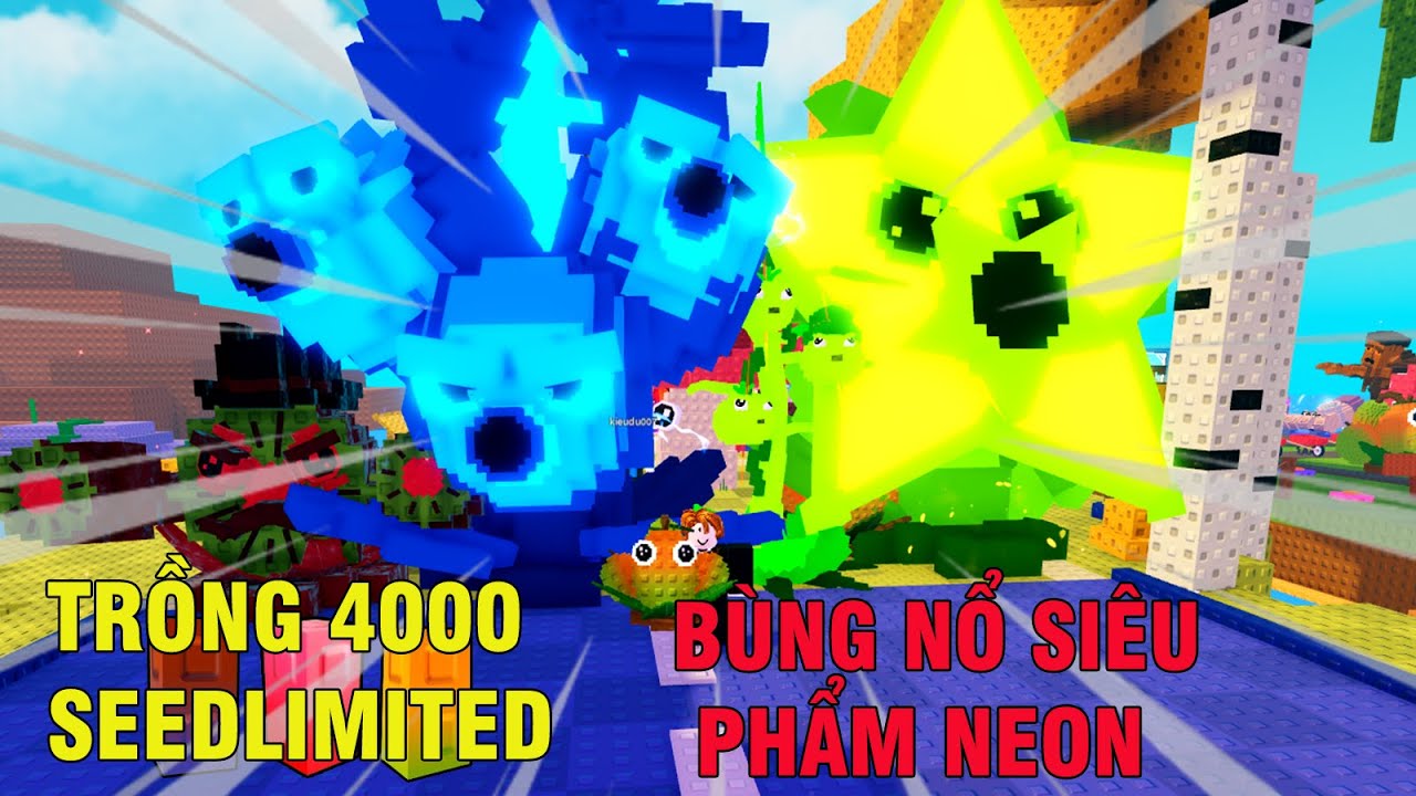 PLANTS VS BRAINROTS| TRỒNG 4000 SEED LIMITED BÙNG NỔ SIÊU PHẨM KIWI CANON , BRUSSEL NEON TITANNIC.
