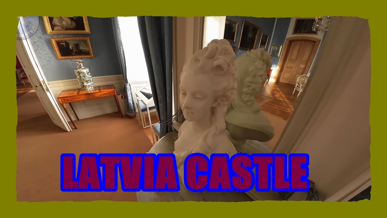 Рундальский замок Латвия Rundāle Palace Museum Latvia