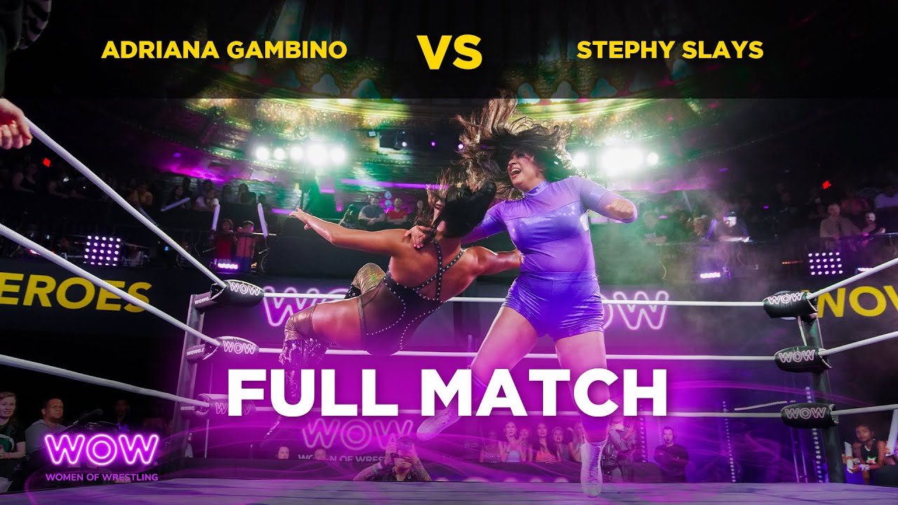 Adriana Gambino vs Stephy Slays | WOW - Women Of Wrestling
