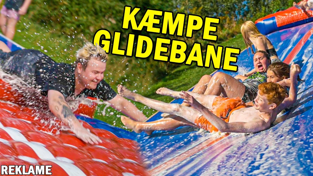 Guld Dennis prøver en KÆMPE GLIDEBANE! | Salling Efterskole - Efterskole TV | Plan A