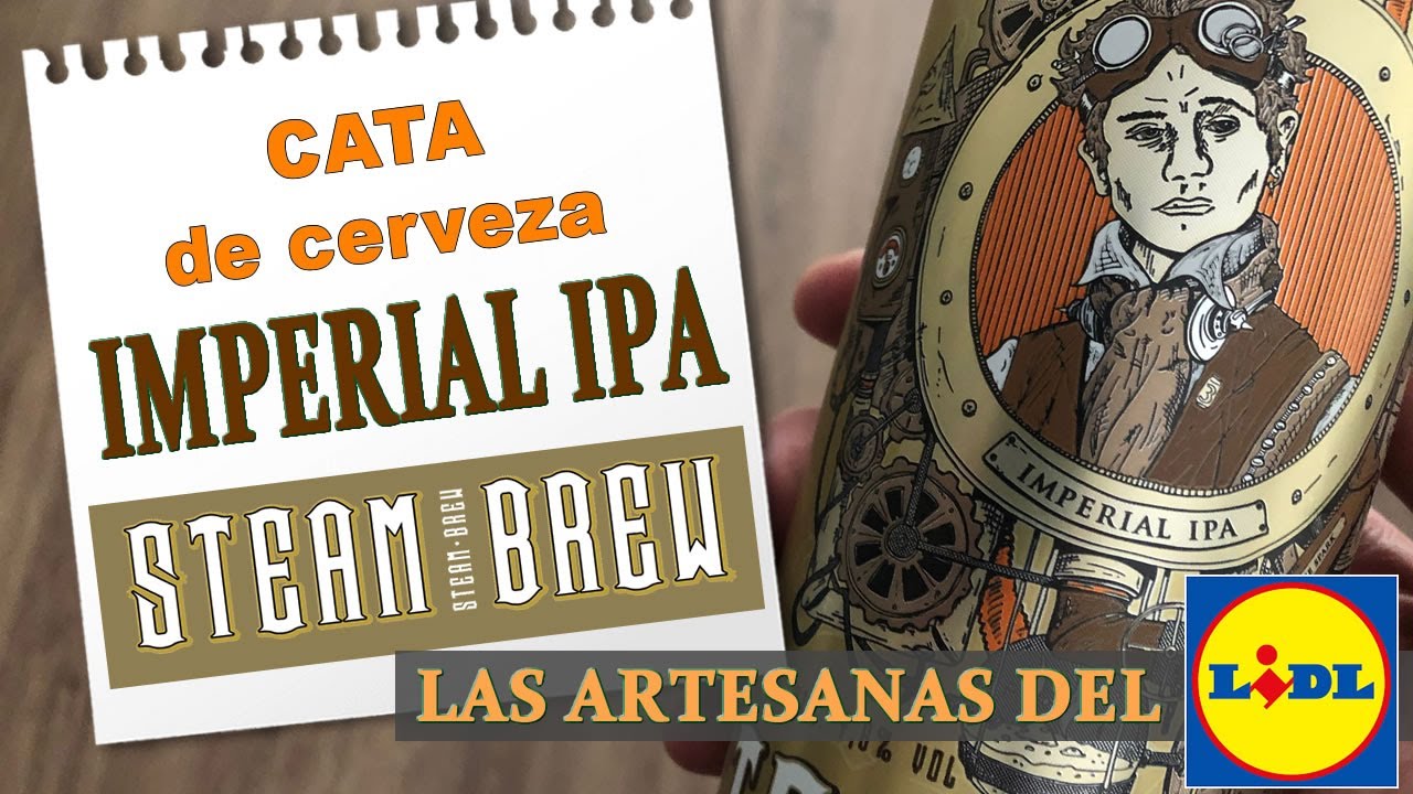 Cata STEAM BREW 🍺 La cerveza artesana de LIDL 🔥 🔥 🔥