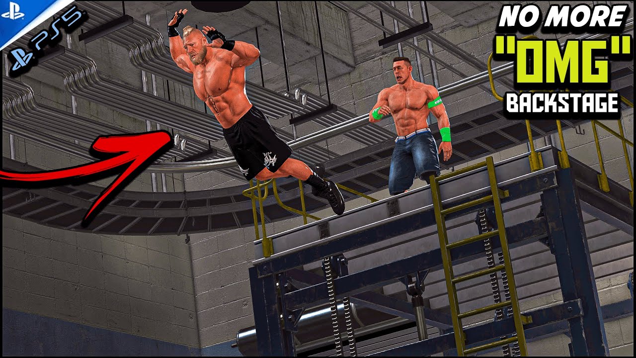 WWE 2K22 No More OMG Moments In Backstage! PS5