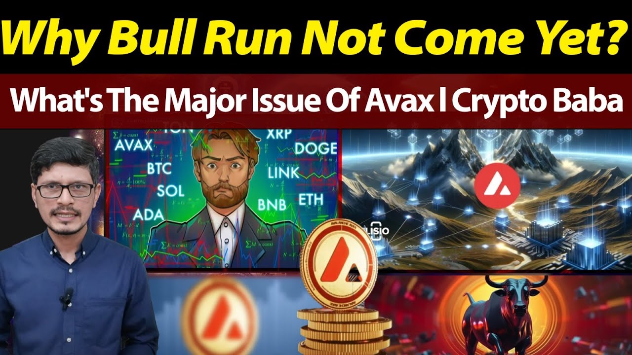 Why Bull Run Not Come Yet? What's The Major Issue Of Avax l Crypto Baba