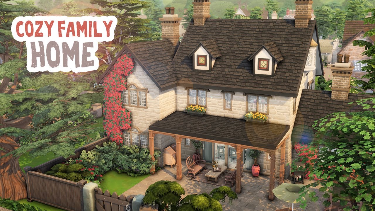 Cozy Family Cottage || The Sims 4: Speed Build