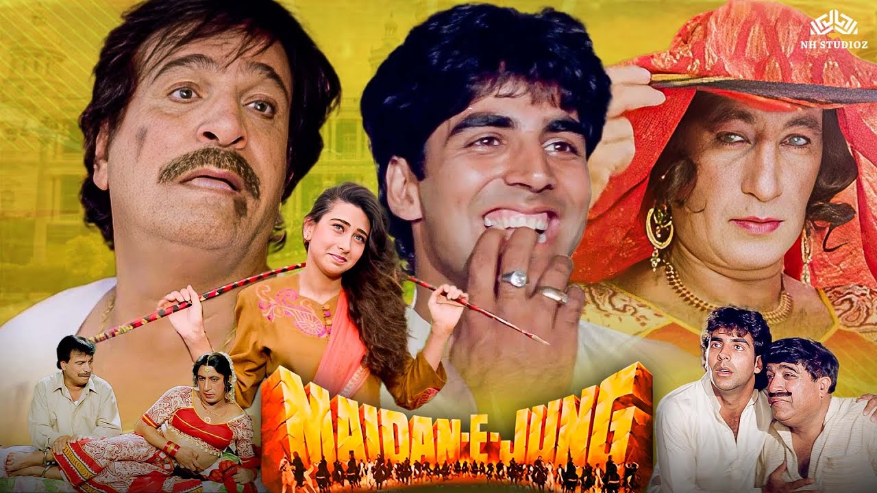 Maidan E Jung Full HD Movie | Dharmendra, Akshay Kumar, Karisma Kapoor | Bollywood Hindi Movie