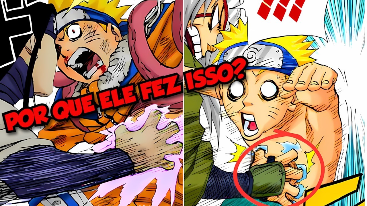 O Motivo do Orochimaru ter selado o Naruto em Naruto Clássico