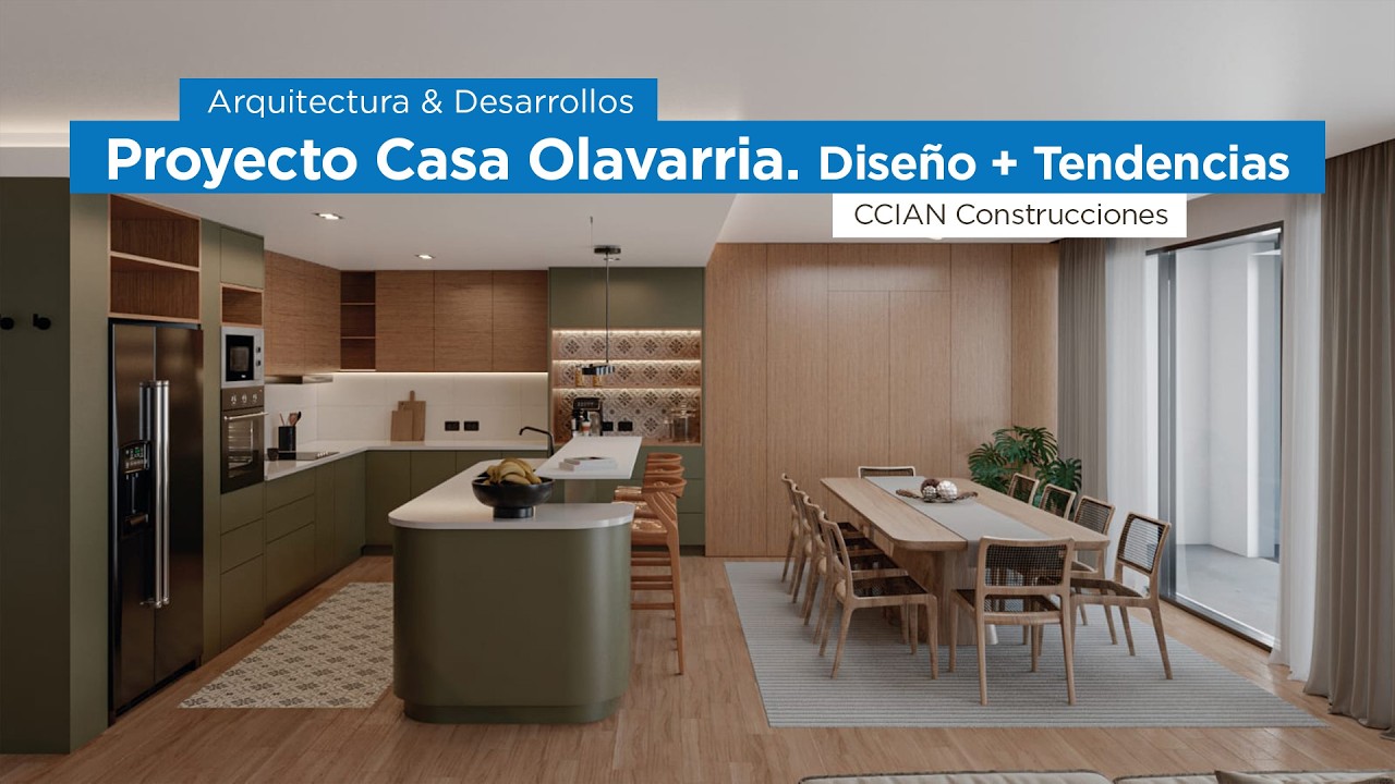 Arquitectura & Desarrollos. CCIAN Construcciones &bull; Proyecto Casa Olavarria. Dise&ntilde;o + Tendencias