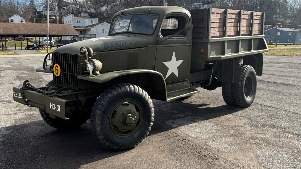 1942 Chevy G506 first drive of the new year!! 