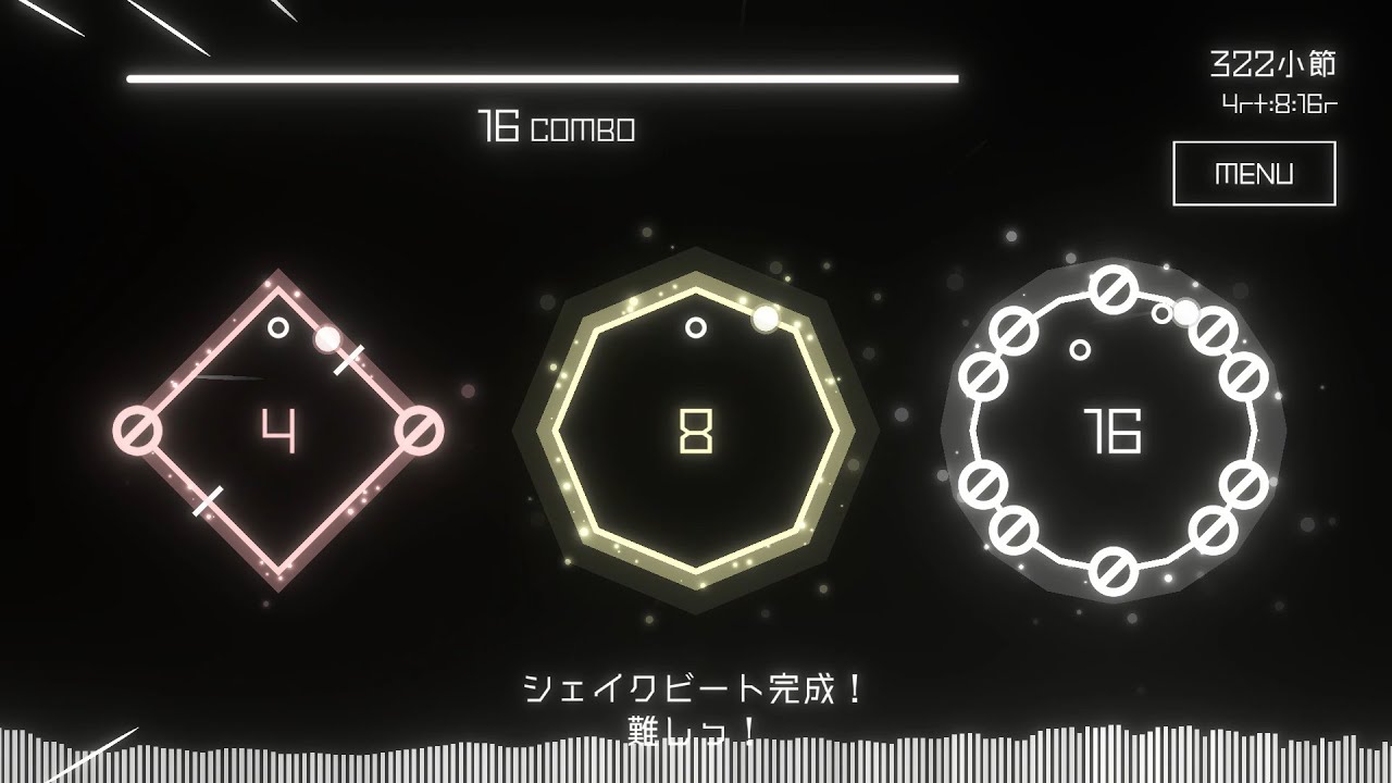 ポリリリリムショット　通しステージクリア【ポリリリリズム】