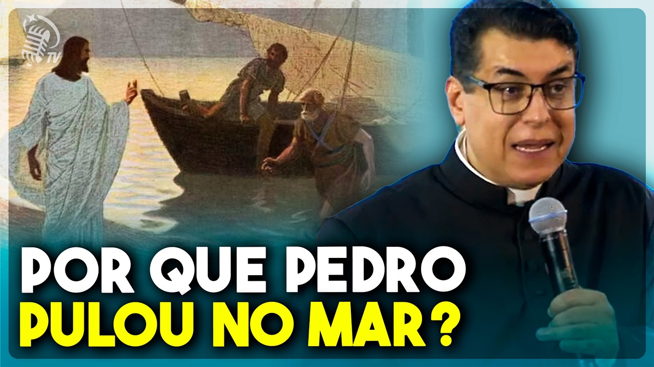 VOCÊ ESTÁ PRONTO PARA IR ATÉ JESUS, COMO PEDRO FOI? | PADRE CHRYSTIAN SHANKAR