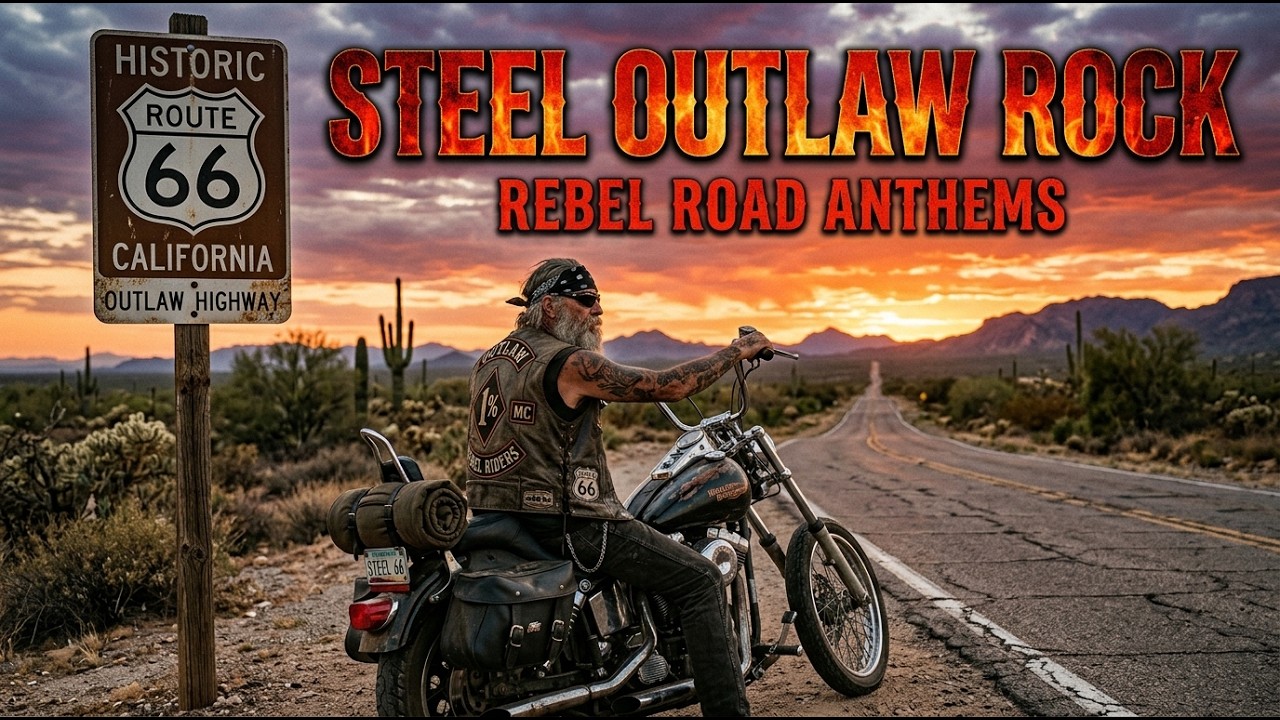 Steel Outlaw Rock 🔥 American Rebel Road Anthems #steeloutlawrock
