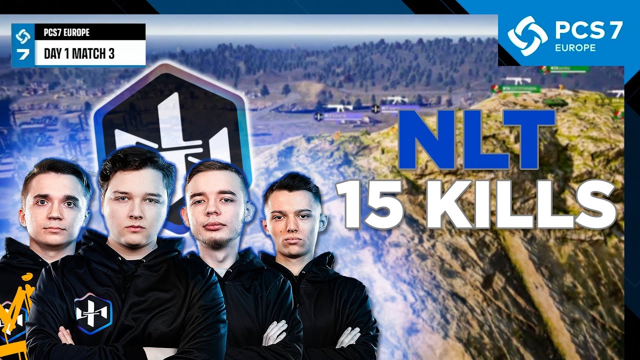 PUBG PCS7 • EUROPE GRAND FINALS - NORTHERN LIGHTS 15 KILLS