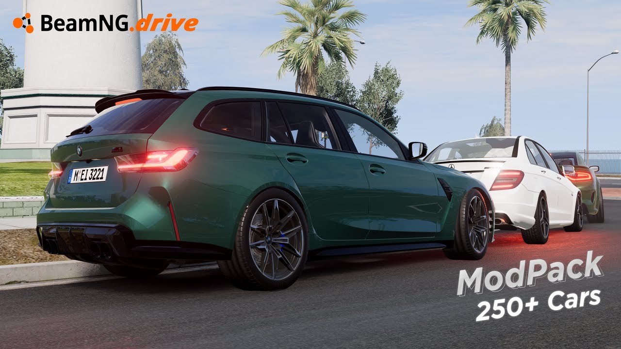ЛУЧШИЙ МОД ПАК ДЛЯ BEAMNG DRIVE + эксклюзивные моды | BeamNG Drive